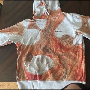 Supreme Blood and semen sweatshirt